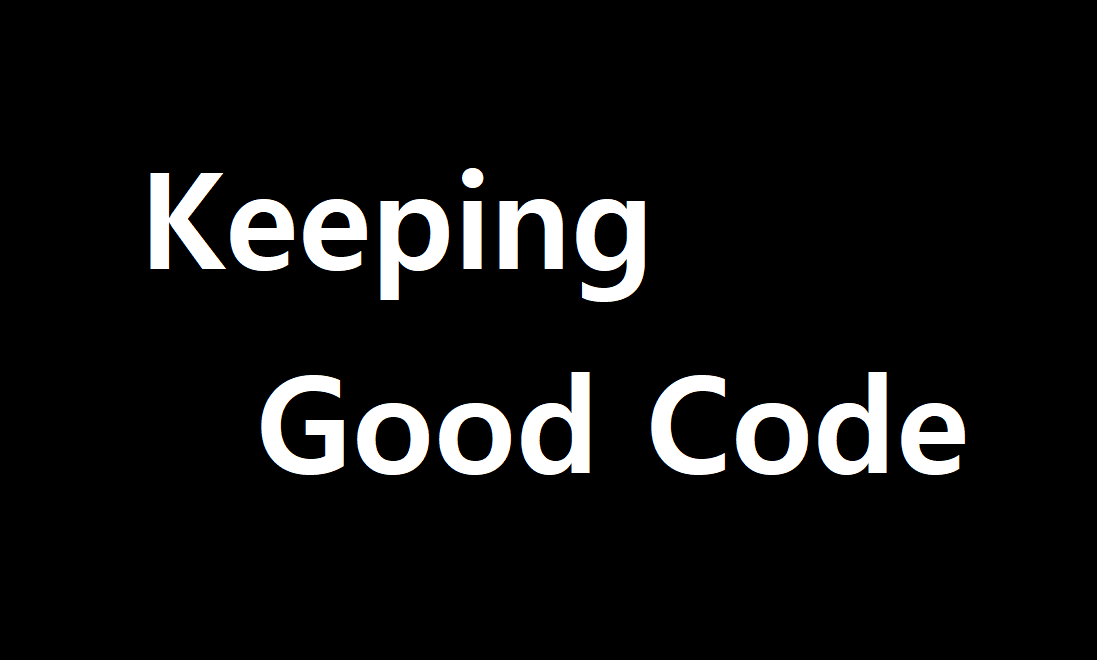 좋은 코드 유지하기 - 2 (코드편)